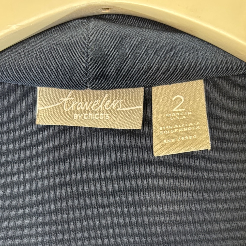 Travelers by Chico Midnight Blue Women's Cardigan - Picture 2 of 5